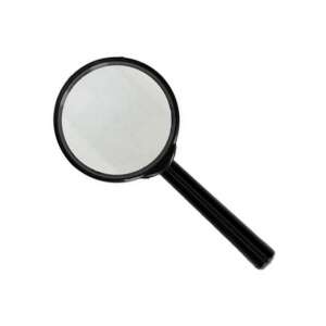 Lupă de mână cu lentilă de 50 mm și mâner din plastic - Lupe