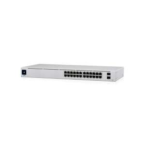 Ubiquiti UniFi USW-24-POE Gen2 24 port Gigabit Ethernet LAN switch 16x PoE+ és 2x Gigabit SFP porttal - Ubiquiti