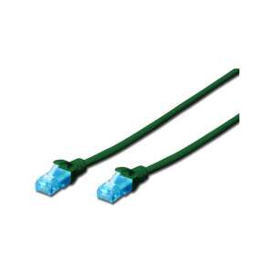DIGITUS CAT5e U/UTP PVC 2m zöld patch kábel - Digitus