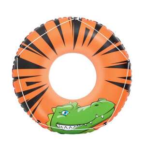 Bestway Krokodilos úszógumi, 47 cm-es felfújható krokodil mintás gyerekeknek - Gyerek úszógumi