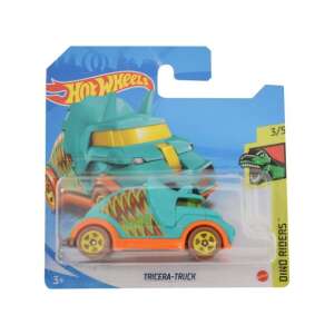 Hot Wheels: Tricera-Truck türkizkék kisautó 1/64 - Mattel 85275977 