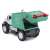 Maisto Tech RC Mack Granite Samochód do śmieci, zdalnie sterowany samochód zabawka, zielony samochód do śmieci, symbol recyklingu, otwierająca się klapa do śmieci, widok z tyłu