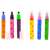 6 pack of colorful stamp markers for kids, perfect for drawing and stamping