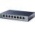 Abgewinkelte Ansicht des TP-Link TL-SG108 8-Port Gigabit Ethernet Switch