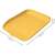 Leitz COSY warm yellow document tray with dimensions