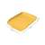Leitz COSY warm yellow document tray with dimensions
