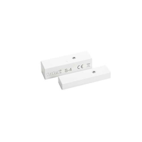 Magnetický otvárací senzor Satel S4 – biely