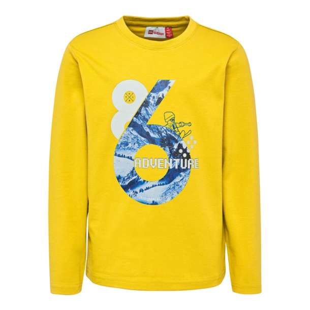 Lego Wear fiú Hosszú ujjú Póló #citromsárga