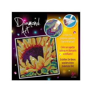 Diamond Art Sunflower Diamond Painting Kit, 20x20cm, 6+ - Nonbrand Diamond painting kit