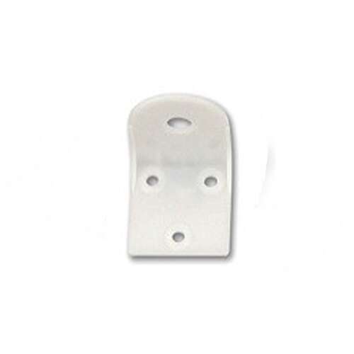 Fehér műanyag fali tartókonzol vízszűrő csaptelephez