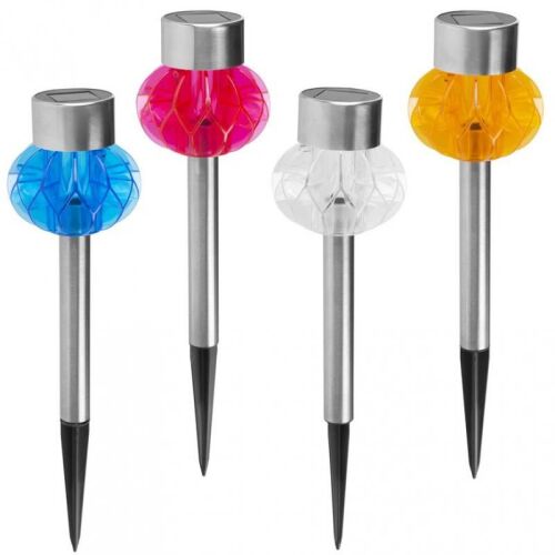 Mercaton® Napelemes Kerti Lámpa Készlet - 12 db, Színes LED, 9x36cm