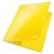 Leitz Wow Yellow Cardboard File with Elastic Closure 55686261