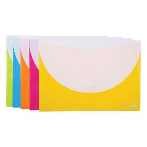 Deli Rio A4 2-Knopf-Farbdokumentenordner, 5er-Pack - Deli Tools