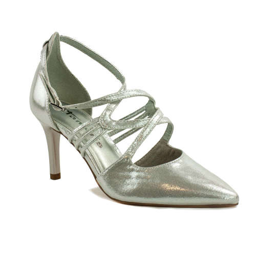Tamaris női Alkalmi cipő #ezüst 31519716