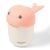 BabyOno Pink Shark Rinse Cup, adjustable flow