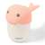 BabyOno Pink Shark Rinse Cup, adjustable flow