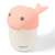 BabyOno Pink Shark Rinse Cup, adjustable flow