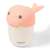 BabyOno Pink Shark Rinse Cup, adjustable flow