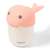 BabyOno Pink Shark Rinse Cup, adjustable flow