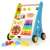 Ecotoys fa járássegítő fejlesztő játékokkal, xilofonnal és formaválogatóval