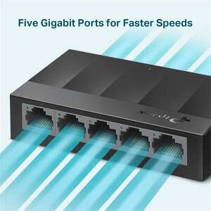TP-Link LS1005G Fara management Gigabit Ethernet (10/100/1000) Negru 55735932 Switch-uri