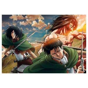 Attack on Titan Anime Puzzle, 500 elementów, Clementoni - Clementoni