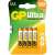 GP Ultra AAA Alkaline-Batterien, 4er Pack, Mindestens haltbar bis 2020