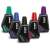 Trodat 7011 stamp ink, assorted colors, 28ml bottles