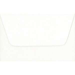 Fehér névjegy boríték, enyvezett záródással - WaliSec