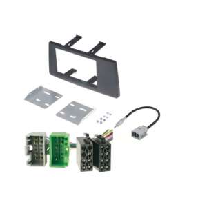 Volvo S60, S70, V70 2004 2DIN autórádió beépítő szett, tartalmazza a keretet, ISO csatlakozót, antenna adaptert - Fejegység kiegészítő