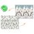 Nukido Foldable Double-Sided Play Mat 150x200cm - Animals 55818306