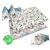 Nukido Foldable Double-Sided Play Mat 150x200cm - Animals 55818306