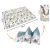 Nukido Foldable Double-Sided Play Mat 150x200cm - Animals 55818306