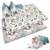 Nukido Foldable Double-Sided Play Mat 150x200cm - Animals 55818306