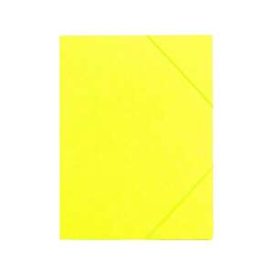 Gelber A4-Ordner mit Gummiband - Mappen & Ordner