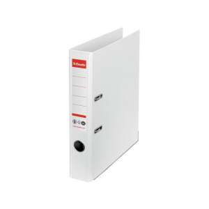 Esselte No.1 A4 50mm fehér iratrendező, 100%-ban újrahasznosított és újrahasznosítható, CO2 semleges, FSC és Blue Angel tanúsítványokkal - Gyűrűs mappa