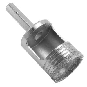 Dedra 10mm diamond core drill bit for tile, glass, and stone - Hole saw & circular cutter