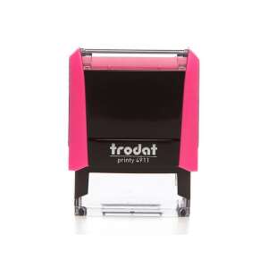 Trodat Printy 4911 önbeálló bélyegző, neon rózsaszín - Irodai bélyegző