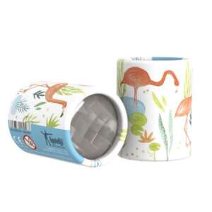 Londji Mini Flamingó Kaleidoszkóp, egy színes optikai játék, amely ezer darabra bontja a képet és megsokszorozza. Tökéletes a körülötted lévő világ felfedezéséhez. - Londji