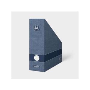 Herlitz Montana blaue Karton-Ablagemappe, 11 cm Rückenbreite - Mappen & Ordner