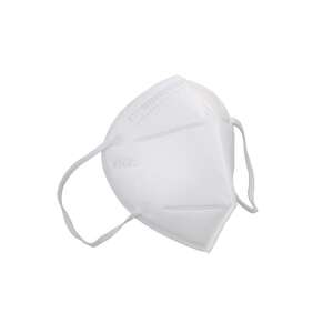 Mască KN95 FFP2, albă, fără supapă, de unică folosință, pentru protecție împotriva prafului, polenului și altor particule din aer - Mască pentru gură