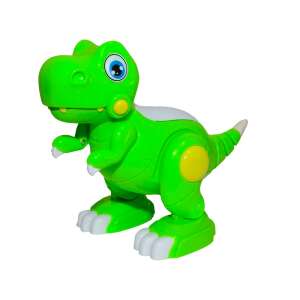 Green walking dinosaur toy with lights and sounds, perfect for kids - Nonbrand Interactive Kids' Toy