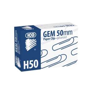 ICO GEM 50mm papírkapocs, galvanizált, H50 - Gemkapocs