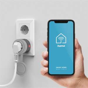 Inteligentne gniazdo HAMA „Outdoor”, WiFi, sterowanie głosem, 2300W, 10A 55834599 - Lampy i oświetlenie