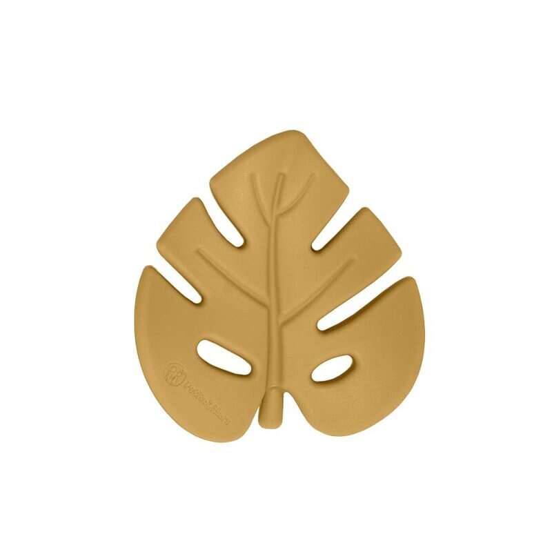 Petite&Mars Szilikon Fogzóka - Levél