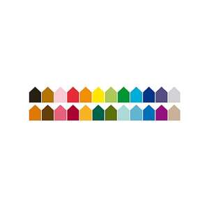 Carioca Jumbo Wachsmalstifte, 24er Pack, sortierte Farben - Crayons