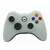 White Xbox 360 Wireless Controller with USB Adapter for PC