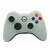 White Xbox 360 Wireless Controller with USB Adapter for PC