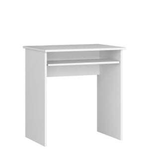 Artool Star Computer Desk, white, laminated, with keyboard shelf, 68x51x74 cm - Computer Desk