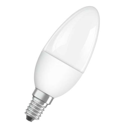Osram Superstar E14 LED gyertya izzó, 5W, 2700K, dimmelhető